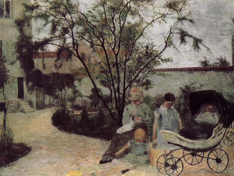 Paul Gauguin Picasso Street Garden France oil painting art